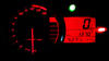 LED Mostrador Vermelho kawasaki z750 z1000 2007-2010