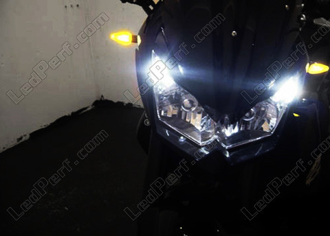 LED Luzes de presença (mínimos) branco xénon Kawasaki Z750 Z1000