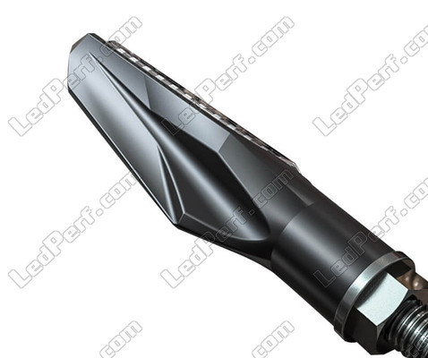 Pisca Sequencial a LED para Moto-Guzzi Eldorado 1400 vista traseira.