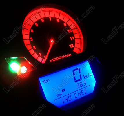 LED Mostrador vermelho suzuki SV 650 N (2003 - 2010)S