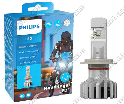 Embalagem de lâmpadas LED Philips para Suzuki V-Strom 650 (2017 - 2023) - Ultinon PRO6000 homologadas