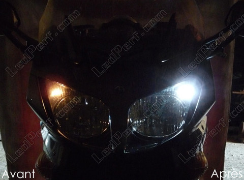 LED Luzes de presença (mínimos) branco xénon Yamaha FJR 1300 Tuning