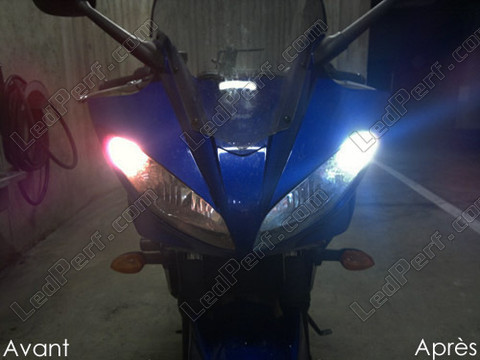 LED Luzes de presença (mínimos) branco xénon Yamaha Fazer FZ6