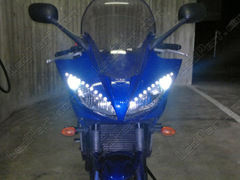 LED Luzes de presença (mínimos) branco xénon Yamaha Fazer FZ6
