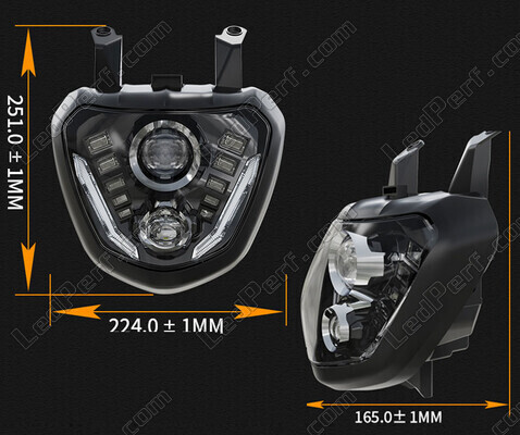 Farol LED para Yamaha MT-07 (2014 - 2017)