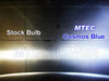 Lâmpada de gás xénon H1 MTEC Cosmos Blue