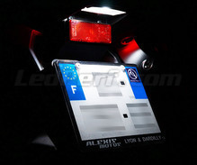 Pack de iluminação de chapa de matrícula de LEDs (branco xénon) para BMW Motorrad R 1200 R (2010 - 2014)