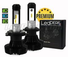Kit lâmpadas de faróis Bi LED alto desempenho para Mitsubishi Pajero sport 1