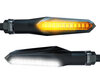 Piscas LED dinâmicos + Luzes diurnas para Harley-Davidson Iron 883 (2007 - 2015)
