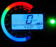Kit LED mostrador tipo 2 - para Kawasaki Z750 (2004 - 2006) Mod. 2003-2006.