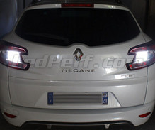 Pack LEDs (branco 6000K) luzes de marcha atrás para Renault Megane 3