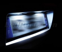 Pack de iluminação de chapa de matrícula de LEDs (branco xénon) para Renault Clio 3