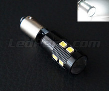 Lâmpada H21W Magnifier a 10 LEDs SG Alta potência + Lupa brancos Casquilho BAY9S