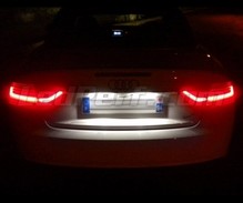 Pack LEDs (branco puro 6000K) chapa de matrícula traseira para Audi A5 8T