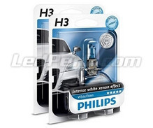 Pack de 2 Lâmpadas H3 Philips WhiteVision (Novo!)