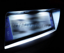 Pack de iluminação de chapa de matrícula de LEDs (branco xénon) para Opel Meriva B