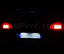 Pack LEDs (branco puro) chapa de matrícula traseira para Peugeot 106