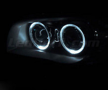 Pack Angel Eyes de LEDs (branco puro) para BMW Série 1 1ª fase - MTEC V3