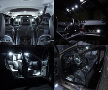Pack interior luxo full LEDs (branco puro) para Renault Alaskan