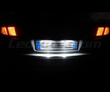 Pack LEDs (branco puro 6000K) chapa de matrícula traseira para Audi A8 D3