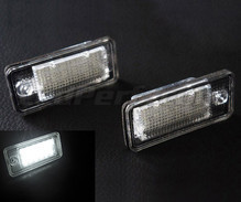 Pack de 2 módulos de LED para chapa de matrícula traseira de Audi A4 B6