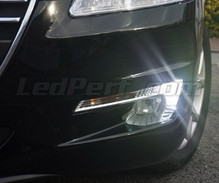 Pack luzes de circulação diurna a LED (branco xénon) para Peugeot 508 (sem xénon de fábrica)