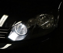 Pack lâmpadas de luzes de circulação diurna e de estrada H15 Xénon Efeitos para Volkswagen Sharan 7N