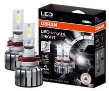 Lâmpadas H8 LED OSRAM LEDriving HL Bright - 64211DWBRT-2HFB