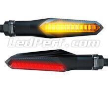 Piscas LED dinâmicos + luzes de stop para Kawasaki Z800