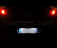 Pack de iluminação de chapa de matrícula de LEDs (branco xénon) para Renault Clio 4