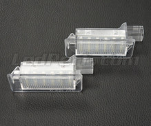 Pack de 2 módulos LED para chapa de matrícula traseira RENAULT (tipo 2)