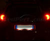 Pack de iluminação de chapa de matrícula de LEDs (branco xénon) para Peugeot 107