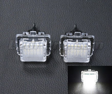 Pack de 2 módulos de LED para chapa de matrícula traseira de Mercedes Classe C (W204)