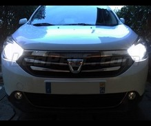 Pack lâmpadas para faróis Xénon Efeito para Dacia Lodgy