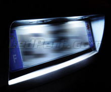 Pack de iluminação de chapa de matrícula de LEDs (branco xénon) para Nissan Qashqai II