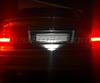 Pack de iluminação de chapa de matrícula de LEDs (branco xénon) para Opel Astra G