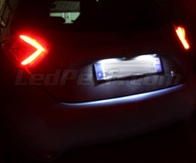 Pack de iluminação de chapa de matrícula de LEDs (branco xénon) para Renault Zoe
