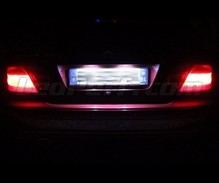 Pack LEDs (branco puro 6000K) chapa de matrícula traseira para Mercedes CLK (W208)