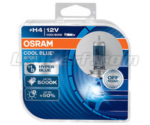 Pack de 2 Lâmpadas H4 Osram Cool Blue Boost - 5000K - 62193CBB-HCB