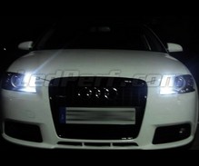 Pack de luzes de presença de LED (branco xénon) para Audi A3 8P