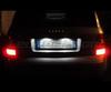 Pack LEDs (branco puro 6000K) chapa de matrícula traseira para Audi A2