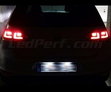 Pack LEDs (branco puro 6000K) chapa de matrícula traseira para Seat Toledo 4