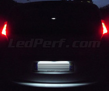 Pack de iluminação de chapa de matrícula de LEDs (branco xénon) para Dacia Lodgy
