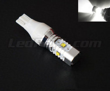 Lâmpada T15 CREE com 5 LEDs Alta potência + Lupa brancos Casquilho W16W