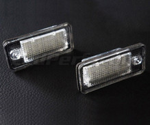 Pack de 2 módulos LEDs para chapa de matrícula traseira VW Audi Seat Skoda (tipo 1)