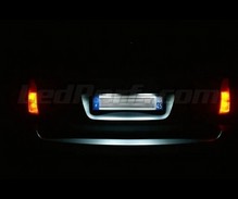 Pack LEDs (branco puro) chapa de matrícula traseira para BMW X5 (E53)