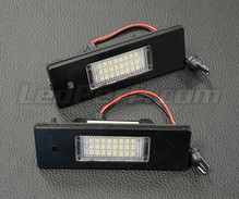 Pack de 2 módulos LED para chapa de matrícula traseira BMW e MINI (tipo 3)