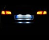 Pack LEDs (branco puro 6000K) chapa de matrícula traseira para Audi A4 B7