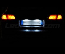 Pack LEDs (branco puro 6000K) chapa de matrícula traseira para Audi A4 B7