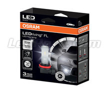 Lâmpadas LED H16 Osram LEDriving Standard para faróis de nevoeiro